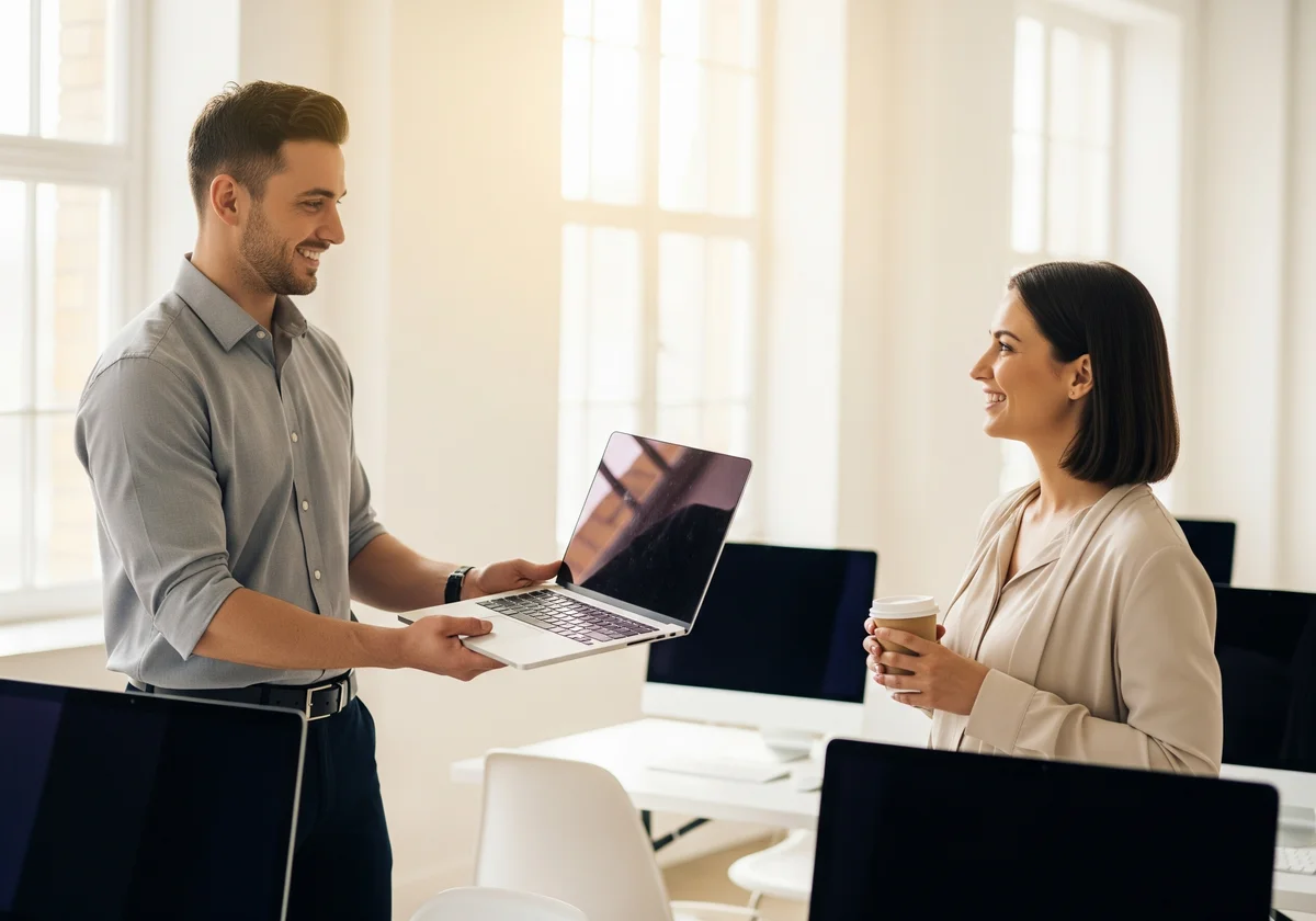 computer rental process