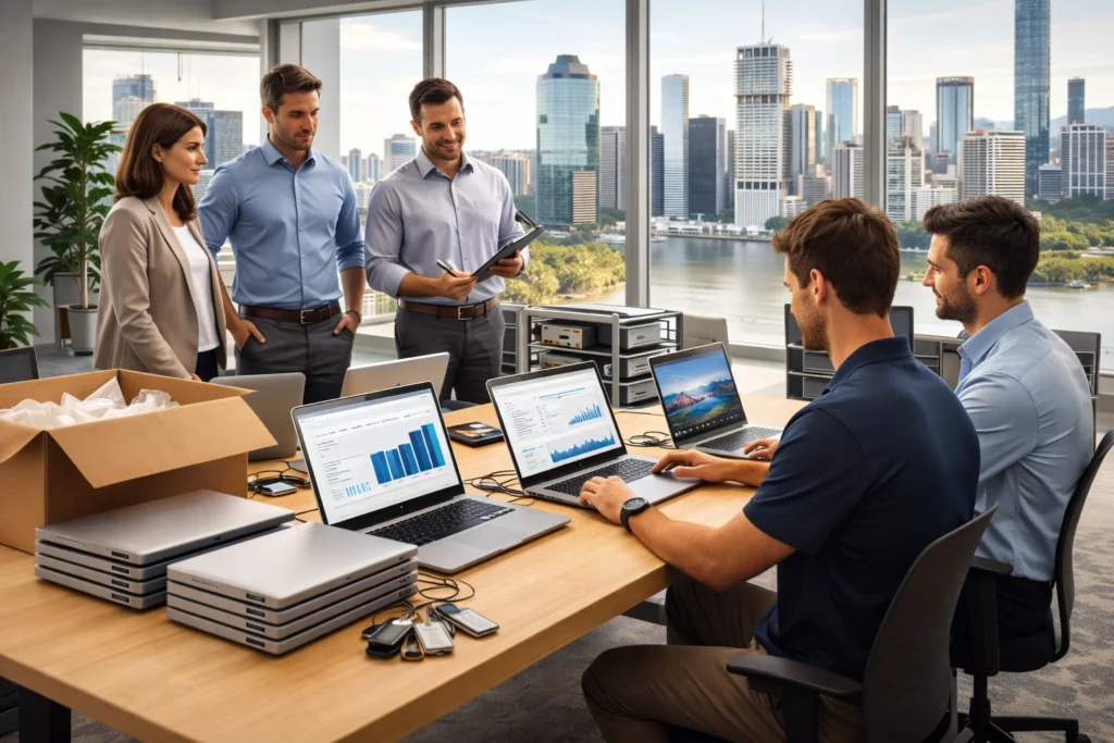 Testing equipment before committing