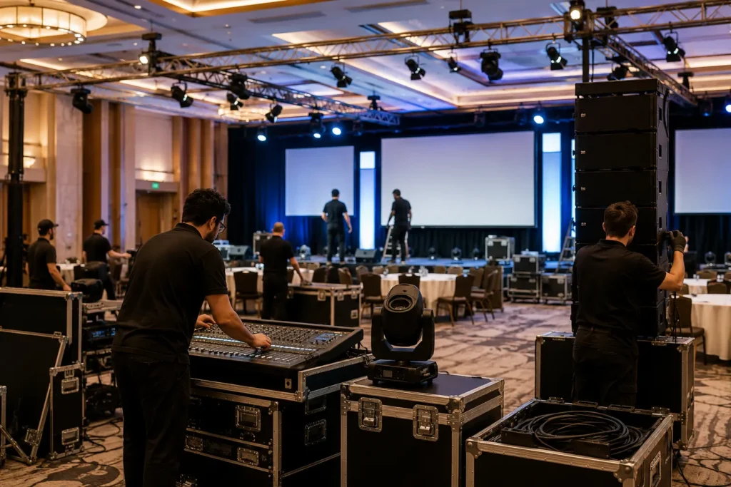 Choosing a Rental Company That Supports Successful Business Events 